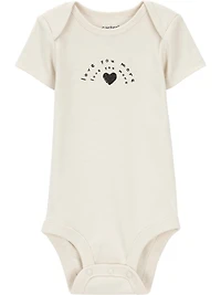 Carter's Child of Mine Baby Girls' Cardigan Set - Black and White Heart, Sizes: Preemie 24 Months