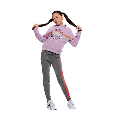 Sweat à capuche pour filles Justice Ski Club