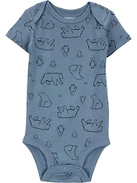 Carter's Child of Mine Baby Boys' Cardigan Set - Blue Bear, Sizes: Preemie 24 Months