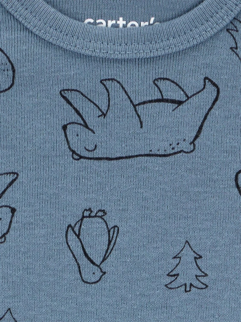 Carter's Child of Mine Baby Boys' Cardigan Set - Blue Bear, Sizes: Preemie 24 Months