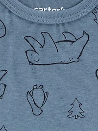 Carter's Child of Mine Baby Boys' Cardigan Set - Blue Bear, Sizes: Preemie 24 Months