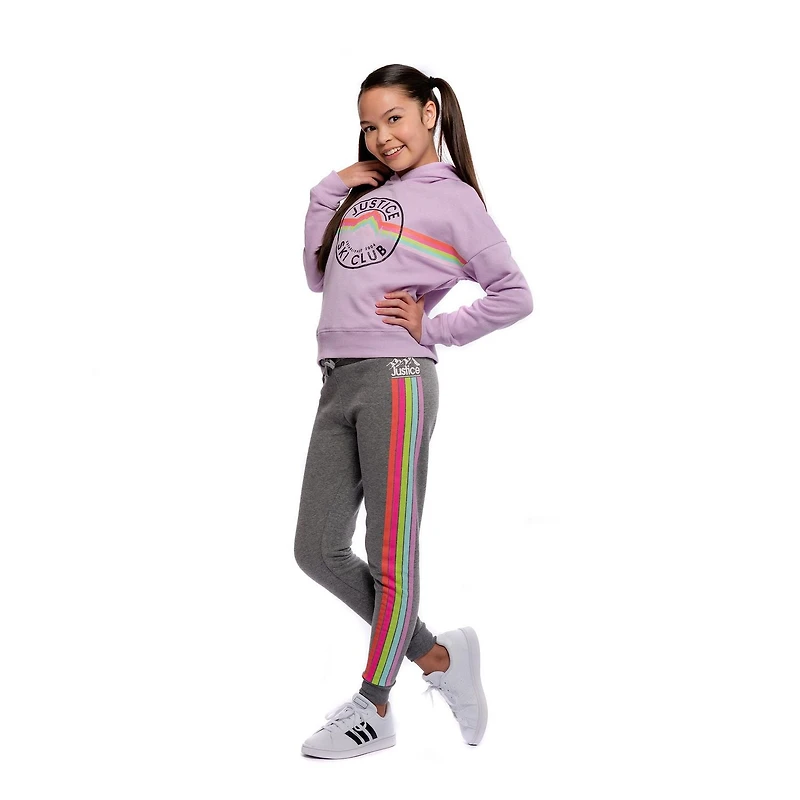 Sweat à capuche pour filles Justice Ski Club