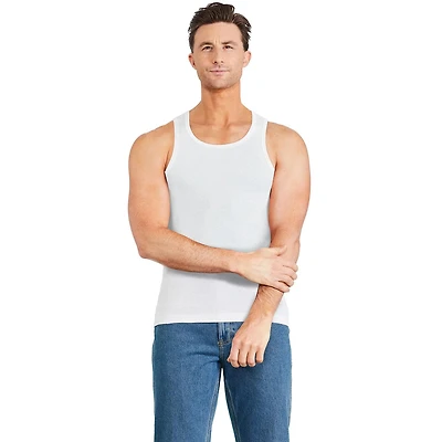 Lot de 6 maillots athlétiques George pour hommes Tailles P–TG