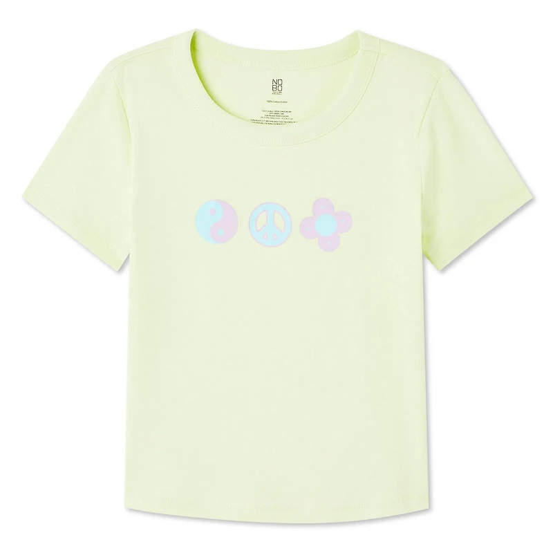 No Boundaries Women's Short Sleeve Tee