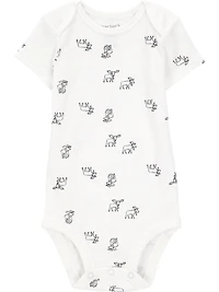 Ensemble cardigan pour bébé garçon Carter's Child of Mine - Motif élan à carreaux rouges Tailles : Prématuré - 24 mois