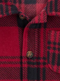 Ensemble cardigan pour bébé garçon Carter's Child of Mine - Motif élan à carreaux rouges Tailles : Prématuré - 24 mois