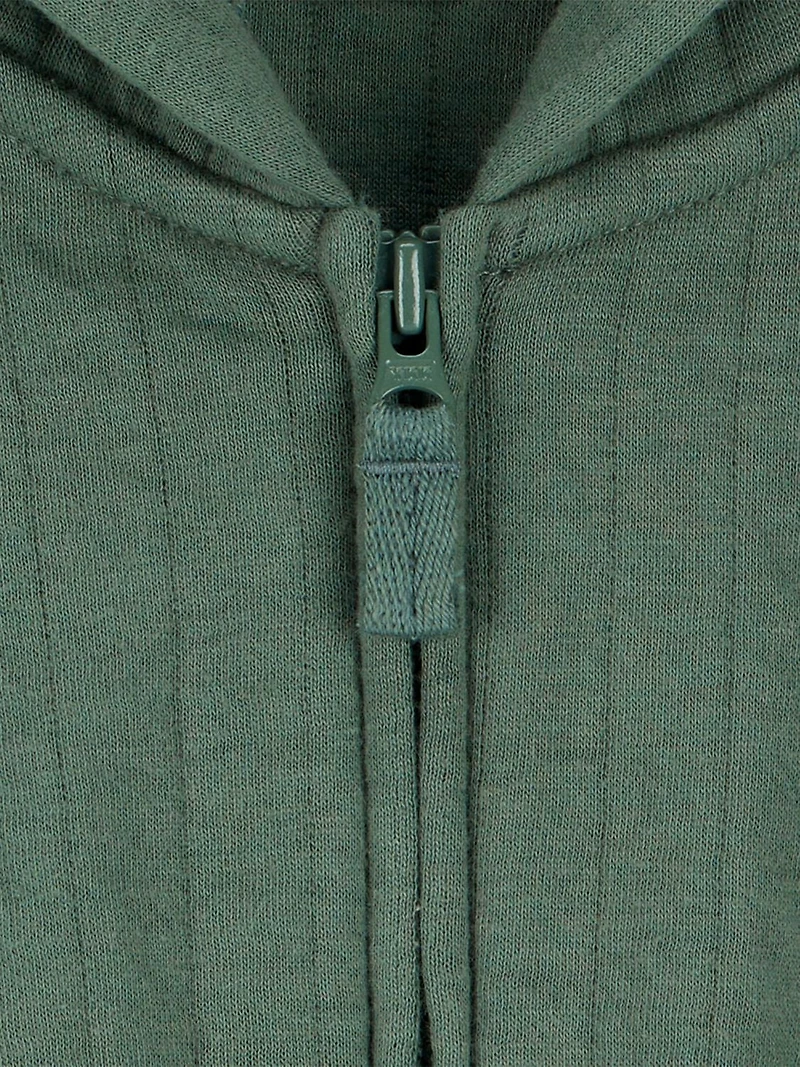 Ensemble gilet pour bébé fille Carter's Child of Mine - Motif floral olive et violet Tailles : Prématuré 24 mois