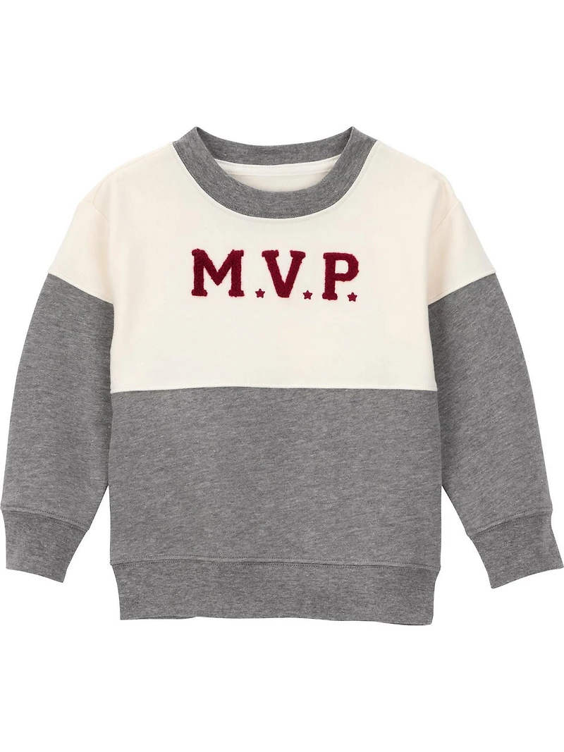 Ensemble 3 pièces pour tout-petit garçon Carter's Child of Mine - Rouge MVP Tailles : 12 mois 5T