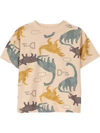 Carter's Child of Mine Toddler Boys' 3-Piece Set - Olive Dino, Sizes: 12 Months 5T