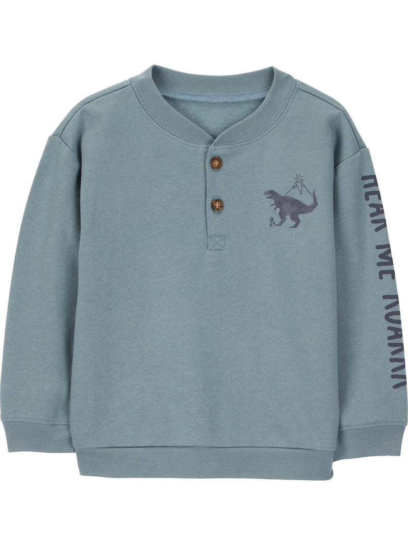 Ensemble 3 pièces pour tout-petit garçon Carter's Child of Mine - Olive Dino Tailles : 12 mois 5T