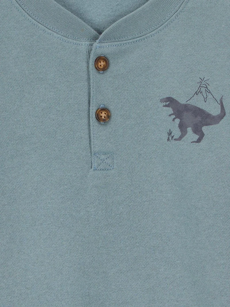 Ensemble 3 pièces pour tout-petit garçon Carter's Child of Mine - Olive Dino Tailles : 12 mois 5T