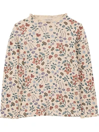 Ensemble pull pour petite fille Child of Mine - Bleu marine à fleurs Tailles 12 mois - 5T