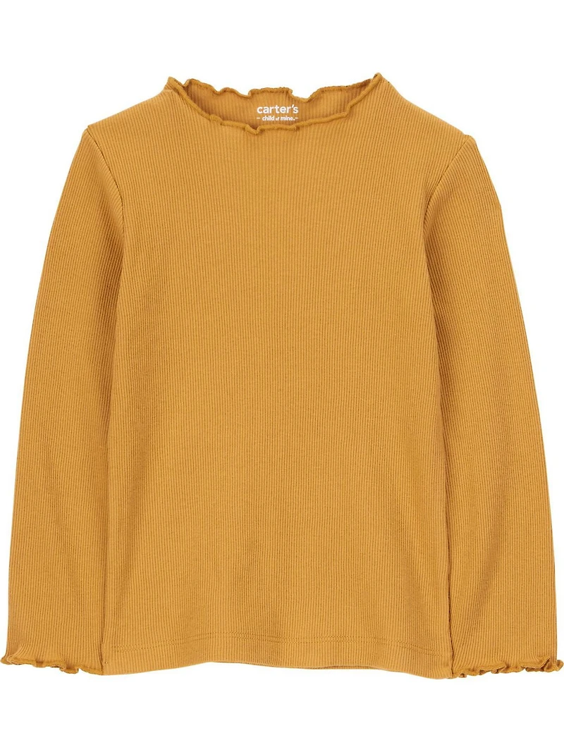 Ensemble pull Carter's Child of Mine pour petite fille - Motif floral jaune Tailles : 2T - 5T