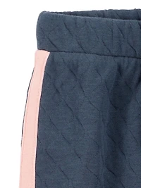 Carter's Child of Mine Ensemble 2 pièces pour bébé fille - Bleu marine matelassé Tailles Prématuré 24 mois