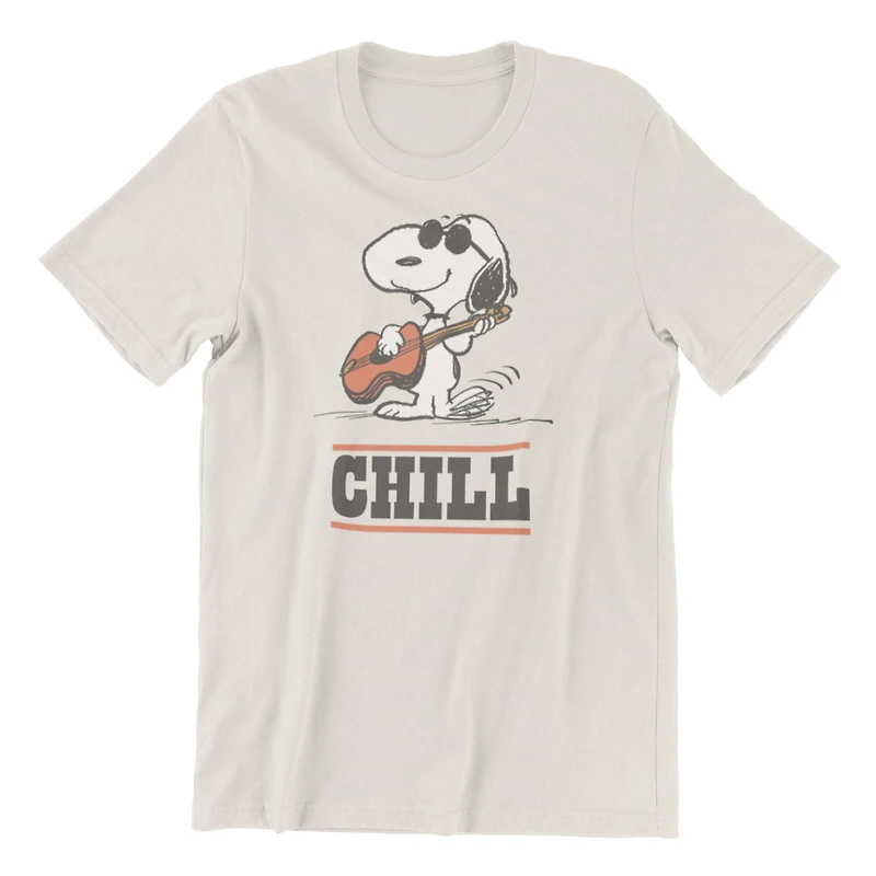 Peanuts T-Shirt col rond à manche courte pour femmes Sizes XS to XL