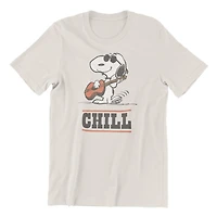 Peanuts T-Shirt col rond à manche courte pour femmes Sizes XS to XL