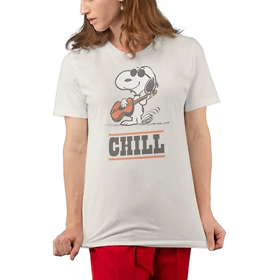 Peanuts T-Shirt col rond à manche courte pour femmes Sizes XS to XL