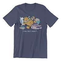 Garfield T-Shirt col rond à manche courte pour femmes