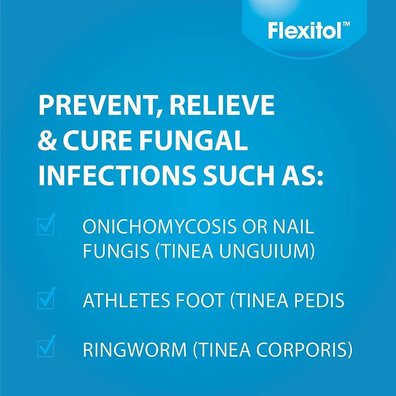 Flexitol Anti-Fungal Liquid - OTC Undecylenic Acid for Nails, 30 ml
