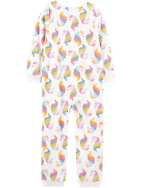 Child of Mine made by Carter's Toddler Girls' 1-piece Fleece Pajamas