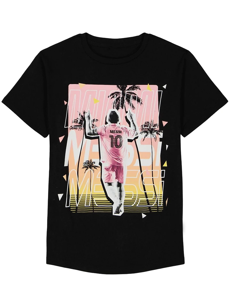 MESSI KIDS LOGO TEE