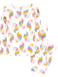 Child of Mine made by Carter's Toddler Cotton  4-piece Pajama