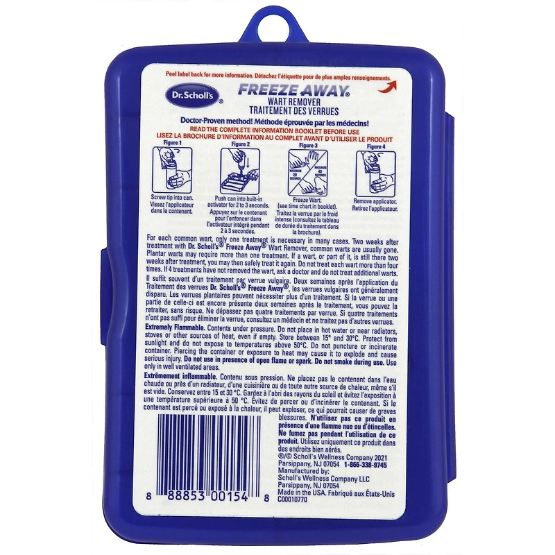 Dr. Scholl’s® Freeze Away® Wart Remover, 7 Treatments