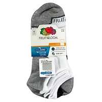 Fruit of the Loom - Femmes 6 Paires CoolZone Coton Socquettes Invisibles