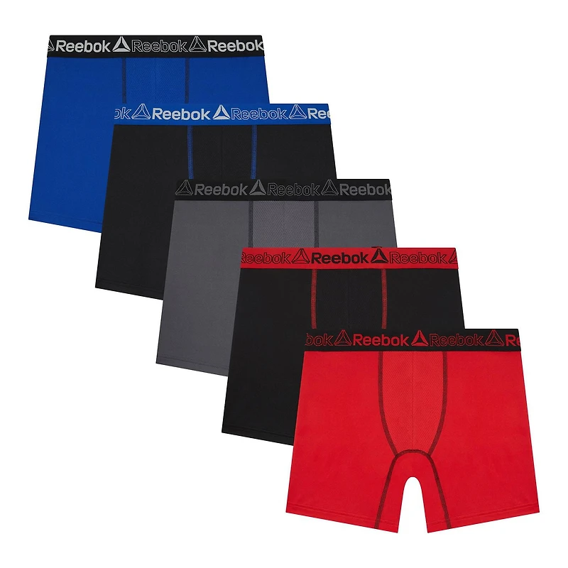 Paquet de 5 caleçons boxeurs extensibles Reebok