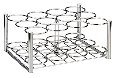 Étagère en acier pour bouteilles d’oxygène, bouteilles d’oxygène de taille D et E uniquement, 12 bouteilles