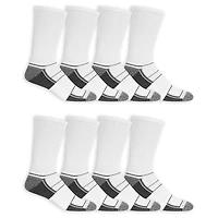 Fruit of the Loom - Mens Crew - Breathable 8 pack