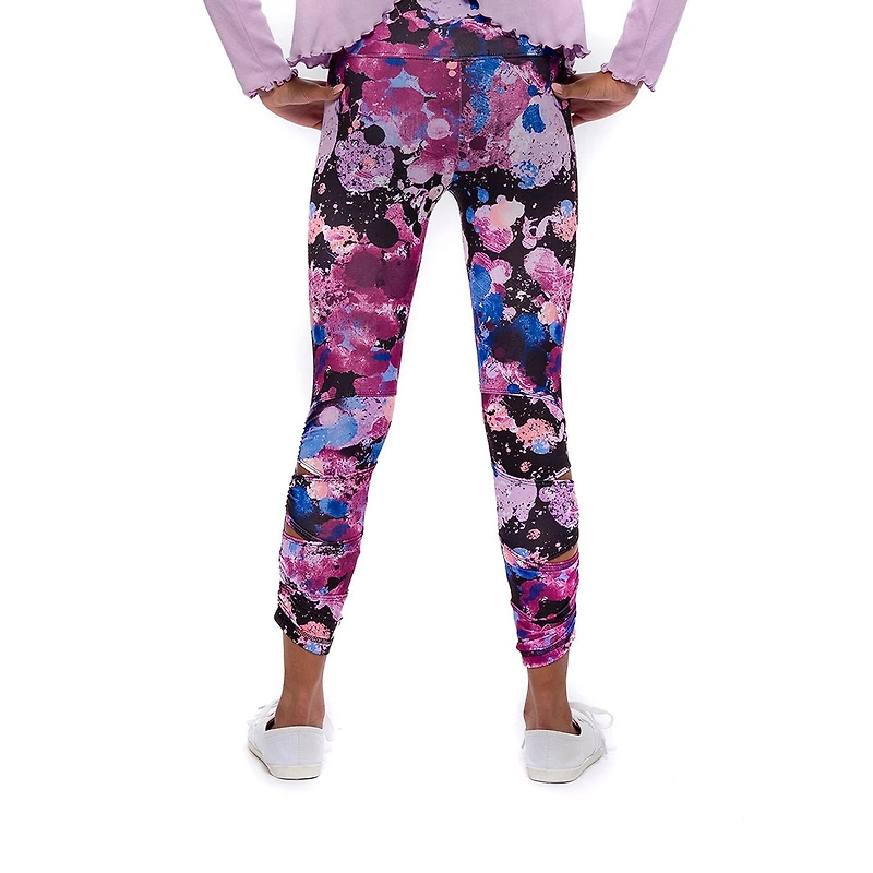 Leggings à motifs floraux Justice pour filles