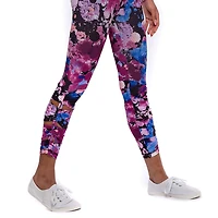Leggings à motifs floraux Justice pour filles