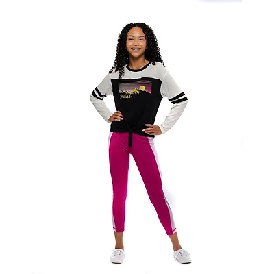 Leggings d'équipe de sport pour filles