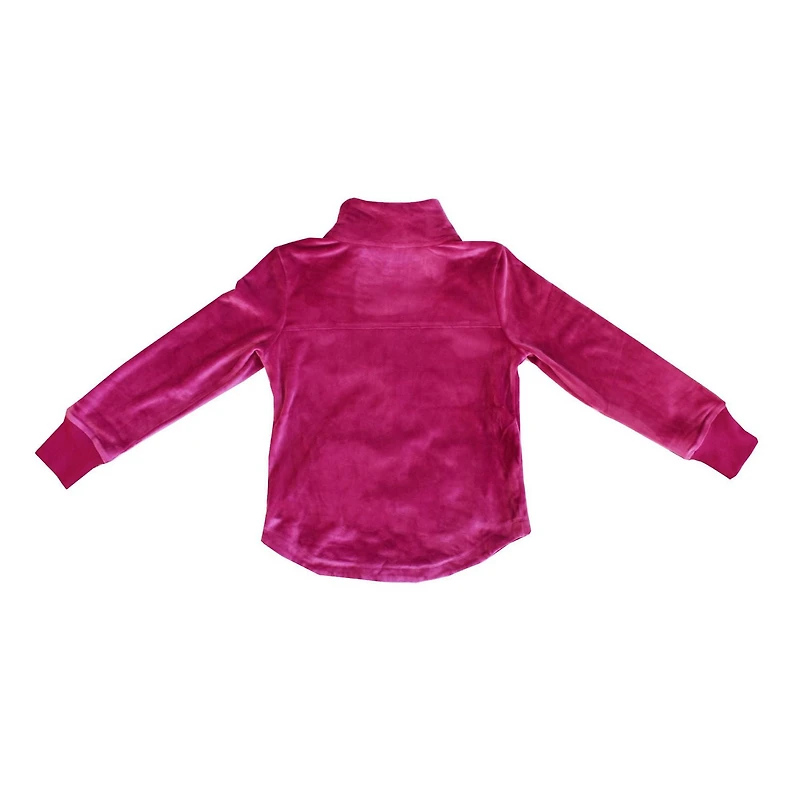 Veste zippée à manches longues Justice Cursive pour filles