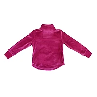 Veste zippée à manches longues Justice Cursive pour filles