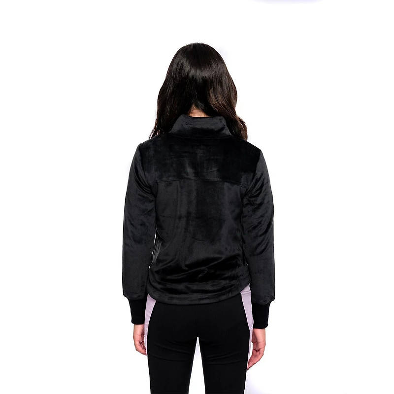 Veste zippée à manches longues Justice Cursive pour filles