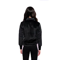 Veste zippée à manches longues Justice Cursive pour filles