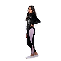 Veste zippée à manches longues Justice Cursive pour filles