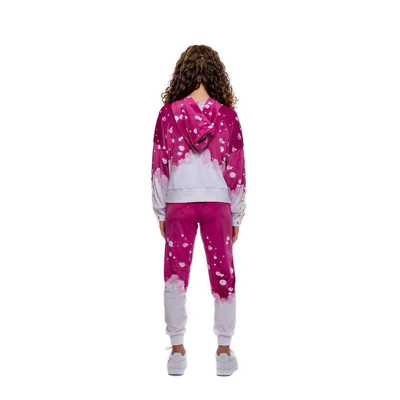 Sweat à capuche à manches longues Justice Chills pour filles
