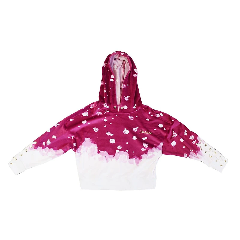 Sweat à capuche à manches longues Justice Chills pour filles