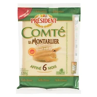 Président Comté Le Montarlier Cheese, 220 g