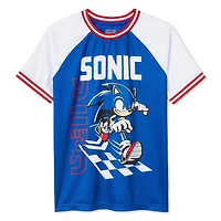 T-shirt raglan Sonic Le Hérisson pour garçons