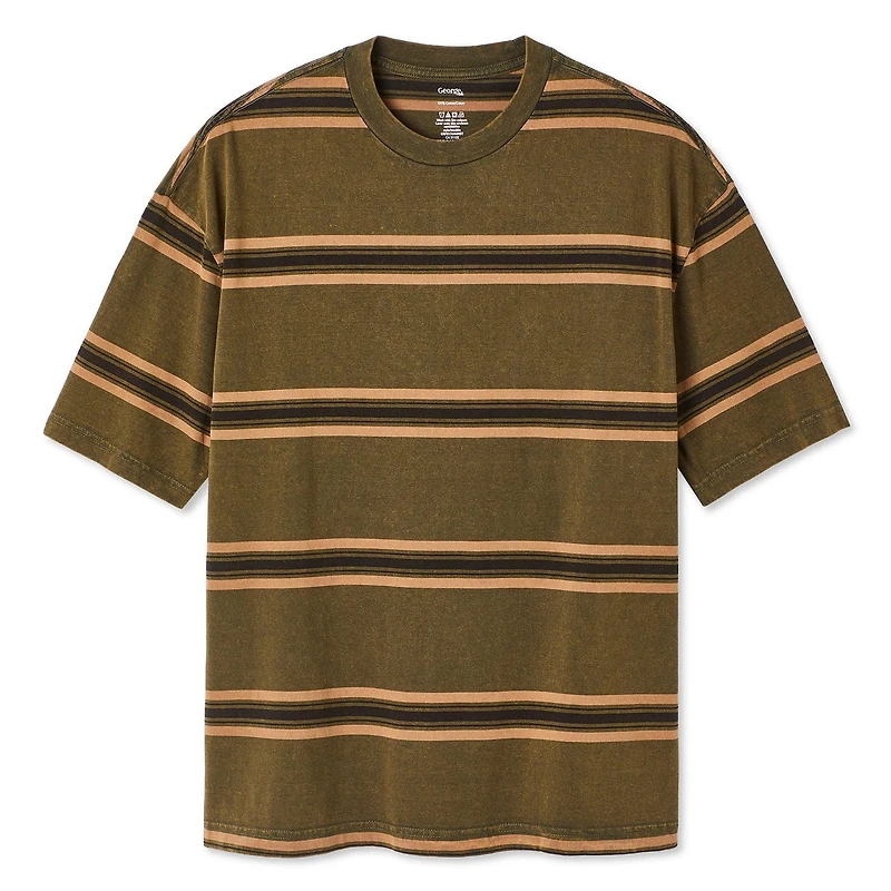 George Men's Loose Fit Washed Tee