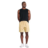 George Men's Linen-Blend Rugger Short