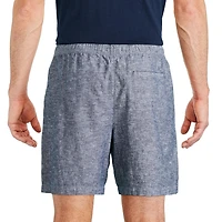 Short de rugby en mélange de lin George pour hommes