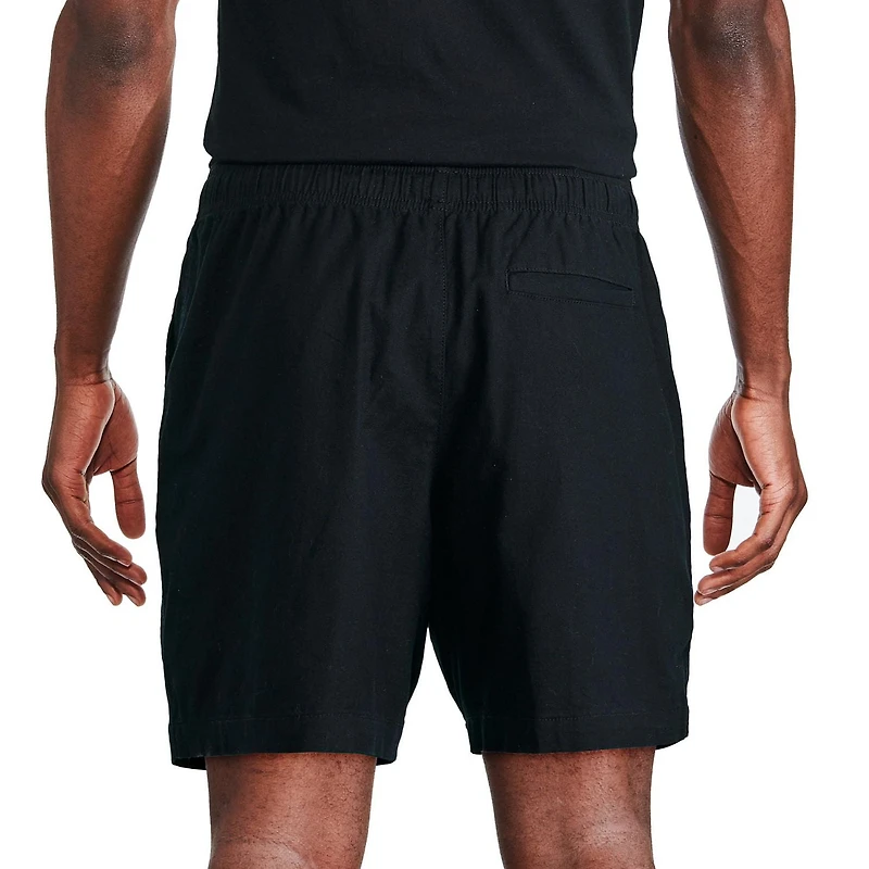 George Men's Linen-Blend Rugger Short