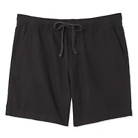 George Men's Linen-Blend Rugger Short