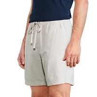 George Men's Linen-Blend Rugger Short