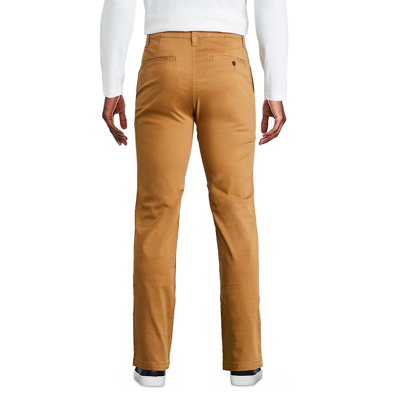 Pantalon en coutil coupe droite coton George pour hommes Tailles 30-42